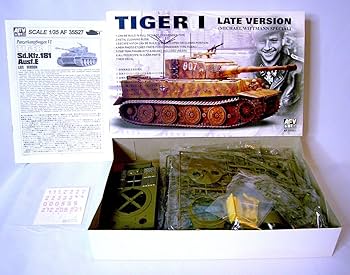Amazon.co.jp: AFV CLUB 1/35 WWII ドイツ軍 タイガー I 後期型